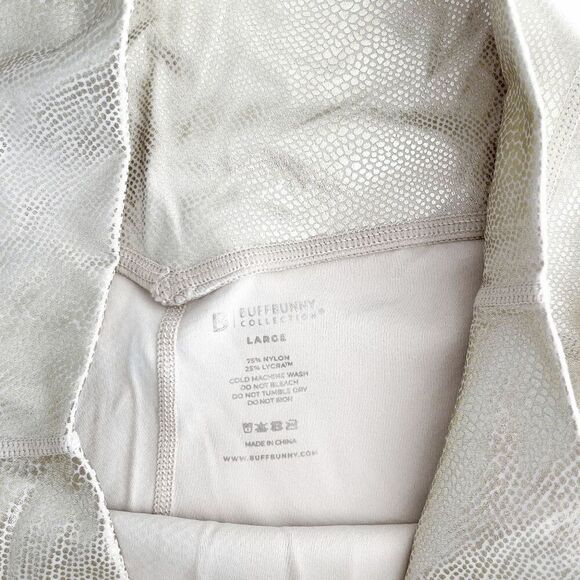 NWT Buff Bunny Collection Leggings L Gold-tone Pull On Cobra Legacy - Picture 11 of 11